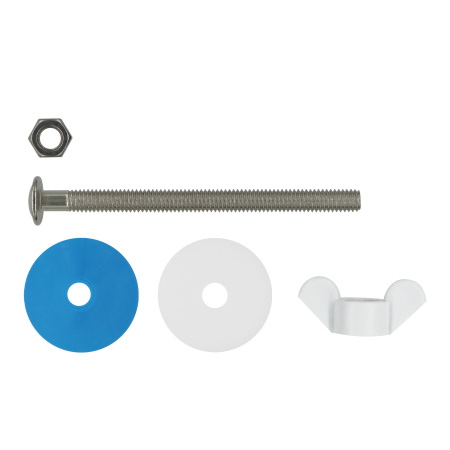 Крепление бачка к унитазу нержавеющее (1 компл.)